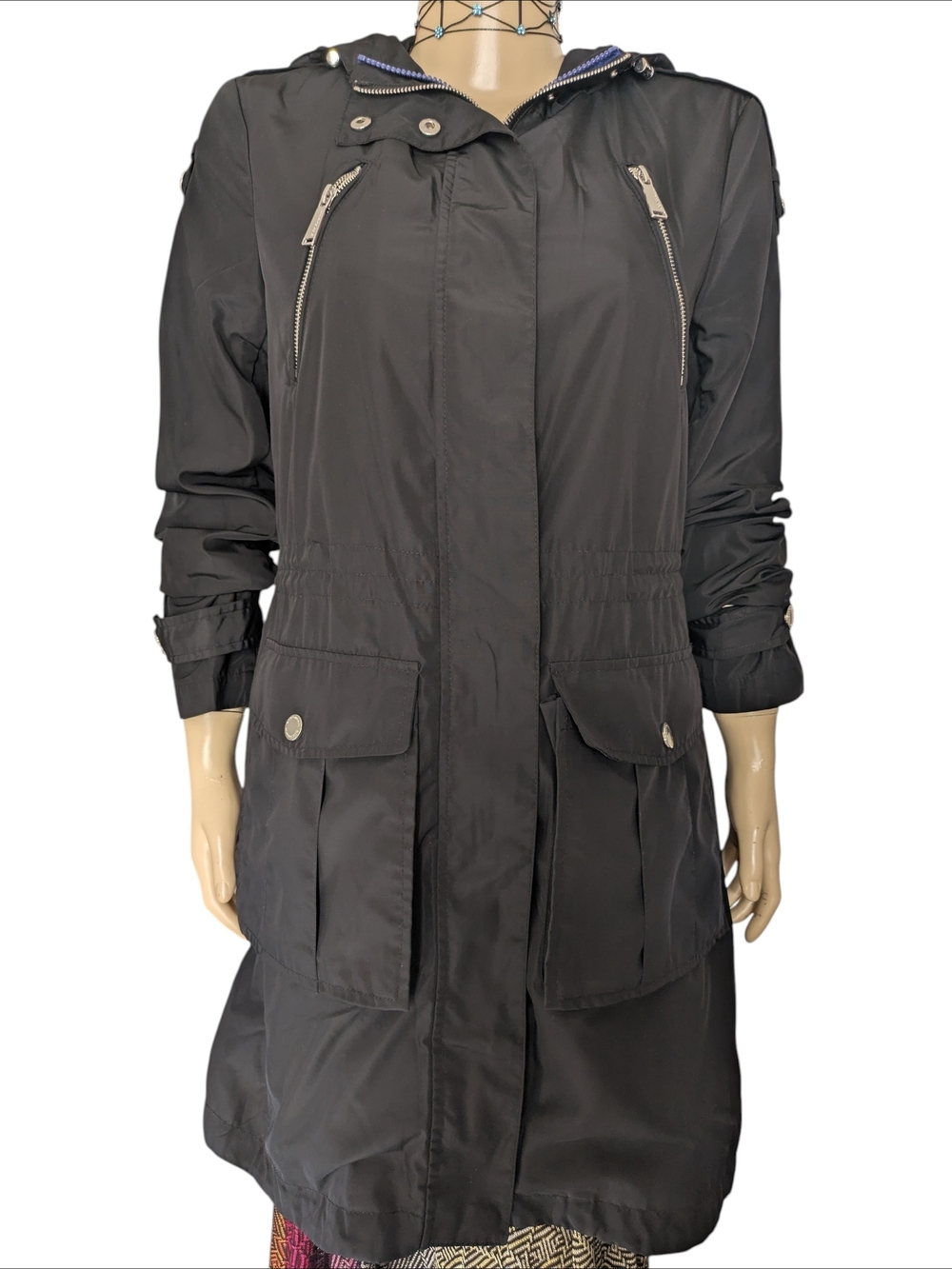 BCBGeneration Anorak Utility Jacket With Hood